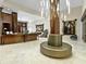 Elegant lobby featuring modern lighting and a stylish seating area at 1233 N Gulfstream Ave # 401, Sarasota, FL 34236