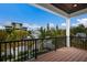 Spacious balcony offering neighborhood views, perfect for outdoor relaxation and entertainment at 2213 Avenue C, Bradenton Beach, FL 34217