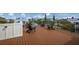 Rooftop deck with lounge chairs offering panoramic neighborhood views, perfect for outdoor relaxation at 2213 Avenue C, Bradenton Beach, FL 34217