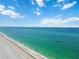 A scenic view of the beautiful beach and ocean at 2729 North Beach Rd # 212, Englewood, FL 34223