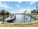 Enjoy waterfront living with dock and boat lift, surrounded by beautiful landscaping at 2729 North Beach Rd # 212, Englewood, FL 34223