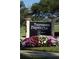 Tournament Players Club Prestancia entrance sign with colorful flowerbeds at 4224 Boca Pointe Dr, Sarasota, FL 34238
