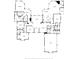 Detailed floorplan showcasing the layout of this spacious residence at 4224 Boca Pointe Dr, Sarasota, FL 34238