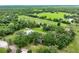 Expansive property with lush pastures and mature trees surrounding a charming home with outbuildings at 4513 Hidden River Rd, Sarasota, FL 34240