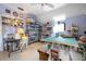 Bright bonus room with plenty of storage and craft space at 4513 Hidden River Rd, Sarasota, FL 34240