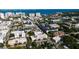 The complex and downtown can both be seen in this full shot from above at 525 N Orange Ave # 302, Sarasota, FL 34236
