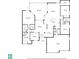 Detailed floor plan showcasing the layout of this home's rooms, including bedrooms, kitchen, and living areas at 5584 Eastwind Dr, Sarasota, FL 34233