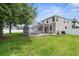 Exterior features a screened in pool and covered area at 5981 Willows Bridge Loop, Ellenton, FL 34222
