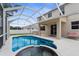 Screened-in pool, covered patio, a backyard great for entertaining and relaxing at 5981 Willows Bridge Loop, Ellenton, FL 34222