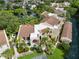 Top-down view of a complex with mature trees and manicured lawns surrounding the residences at 6101 34Th W St # 11C, Bradenton, FL 34210