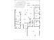 Detailed floor plan showcasing the layout of a home with a pool, garage, and multiple bedrooms at 6528 Coopers Hawk Ct, Lakewood Ranch, FL 34202