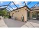 Outdoor patio offers ample space for dining and relaxing with pool access at 6528 Coopers Hawk Ct, Lakewood Ranch, FL 34202