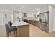Updated kitchen featuring stainless steel appliances, ample counter space, and an open layout at 8007 17Th Nw Ave, Bradenton, FL 34209