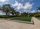 Well-maintained bocce ball court for friendly games and outdoor enjoyment at 8078 Stirling Falls Cir, Sarasota, FL 34243