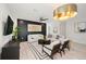 Modern living room with recessed lighting, decor, and comfortable seating at 109 Palmetto Ave, Anna Maria, FL 34216