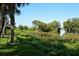 Scenic view of the water with lush vegetation and a gazebo in the distance at 137 Woodland Pl, Osprey, FL 34229