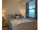 Bright bedroom with a window providing natural light at 16804 Vardon Ter # 307, Bradenton, FL 34211