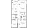 Floor plan shows the layout of the home with the placement of each room at 16804 Vardon Ter # 307, Bradenton, FL 34211