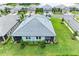 Birds eye view of the landscaped backyard at 17898 Cherished Loop, Bradenton, FL 34211