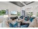 Comfortable living room featuring stylish decor, large TV, and plenty of natural light at 1954 Goldenrod St, Sarasota, FL 34239