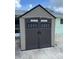 Weather-resistant shed has double doors, windows and plenty of room for tools and equipment at 20170 Tralee Dr, Port Charlotte, FL 33952