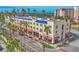 Aerial view of commercial building with street view, outdoor seating and landscaping at 2085 Mattamy Ct, Venice, FL 34292