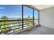 Enjoy ocean views from the balcony overlooking the pool and lush landscaping at 222 Beach Rd # 7, Sarasota, FL 34242