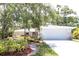 Charming one-story home featuring a two-car garage, landscaped yard, and mature trees at 2515 Huntington Ave, Sarasota, FL 34232