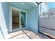 An inviting patio provides seamless indoor-outdoor living with views of the property and community at 317 Via Tuscany Ave, Sarasota, FL 34243