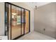Covered patio with view into the kitchen featuring tile floors at 3311 39Th W Pl, Bradenton, FL 34205