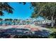 Picturesque marina view with boats docked on calm water under a clear blue sky at 4227 Placid Dr, Sarasota, FL 34243