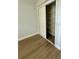 Bedroom closet with sliding doors and shelving at 4811 14Th E Ave, Bradenton, FL 34208