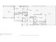 Detailed floorplan outlining the layout of this property, showing dimensions and room placement for better understanding at 6744 Hickory Hammock Cir, Bradenton, FL 34202
