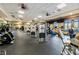 Well-equipped gym featuring modern exercise machines and ample space for a comprehensive fitness routine at 7140 Marsh View Ter, Bradenton, FL 34212
