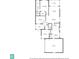 Detailed floor plan showcasing the layout of the home including the living room, kitchen, bedrooms, and garage at 8382 Creekview Ln, Englewood, FL 34224