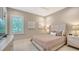 Cozy bedroom featuring soft lighting, comfortable furnishings, and a tranquil atmosphere for rest and relaxation at 8537 Pavia Way, Bradenton, FL 34202