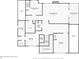 Floor plan for the second floor, showcasing primary bedroom, bedrooms, bathrooms and laundry room at 8963 Fishermens Bay Dr, Sarasota, FL 34231