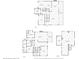 First floor plan featuring kitchen, dining room, living room, and screened balcony at 8963 Fishermens Bay Dr, Sarasota, FL 34231