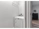 Bright laundry area with washer and dryer at 105 Shore Rd, Nokomis, FL 34275