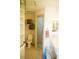 Updated bathroom with a toilet, glass shower, and tile flooring at 1505 43Rd Avenue W Dr, Palmetto, FL 34221