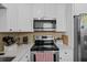 Well-equipped kitchen featuring modern stainless steel appliances and ample counter space at 202 Bedford Trl # 120, Sun City Center, FL 33573