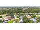 Aerial view of a residential neighborhood with mature trees and well-maintained homes at 2204 67Th W St, Bradenton, FL 34209
