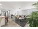 Inviting living room with neutral tones, stylish furnishings, and tile flooring at 2204 67Th W St, Bradenton, FL 34209
