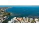 Stunning waterfront home with dock and beautiful blue water views at 236 S Harbor Dr, Holmes Beach, FL 34217