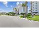 Elegant building entrance with lush landscaping and a welcoming atmosphere at 2825 Terra Ceia Bay Blvd # 1804, Palmetto, FL 34221