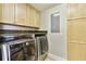 Laundry room with modern washer and dryer units, and ample cabinet space at 2825 Terra Ceia Bay Blvd # 1804, Palmetto, FL 34221