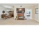 Open living space seamlessly connects to the dining area and a glimpse of a bedroom, creating a cohesive design at 2825 Terra Ceia Bay Blvd # 1804, Palmetto, FL 34221