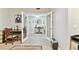 Bright home office featuring French doors, neutral walls, and a view of the outside at 2825 Terra Ceia Bay Blvd # 1804, Palmetto, FL 34221