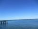 Expansive waterfront view from the end of a pier, showcasing the serene bay and distant horizon at 2825 Terra Ceia Bay Blvd # 1804, Palmetto, FL 34221