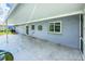This home has a backyard with covered patio and private pool at 3339 Duar Ter, North Port, FL 34291
